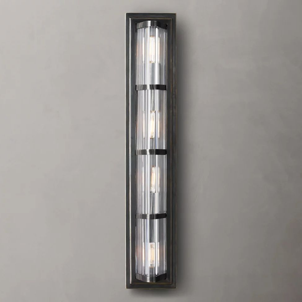Ascendry Indicator Crystal Quad Wall Sconce