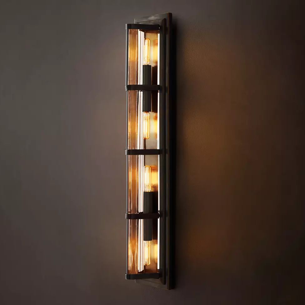Ascendry Indicator Crystal Quad Wall Sconce