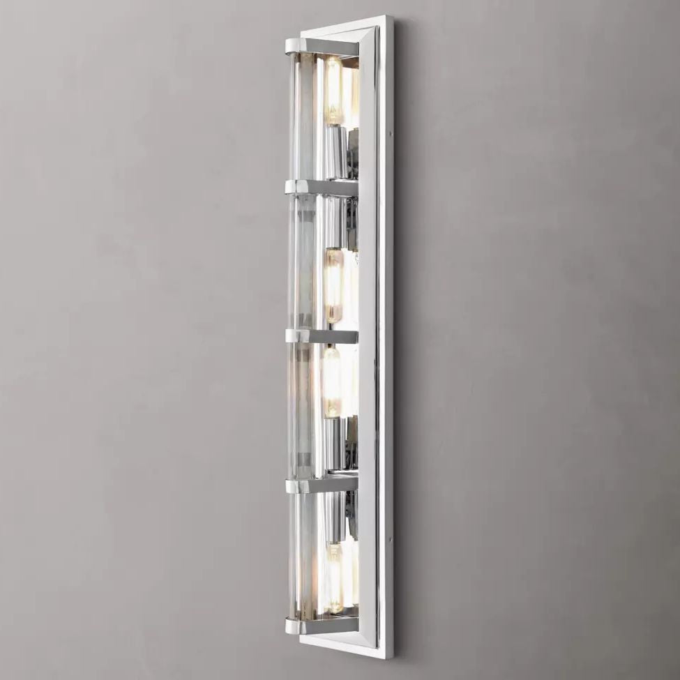 Ascendry Indicator Crystal Quad Wall Sconce