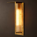 Dolenne Louvered Crystal Wall Sconce