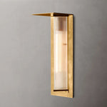 Dolenne Louvered Crystal Wall Sconce