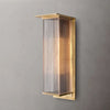 Dolenne Louvered Crystal Box Wall Sconce