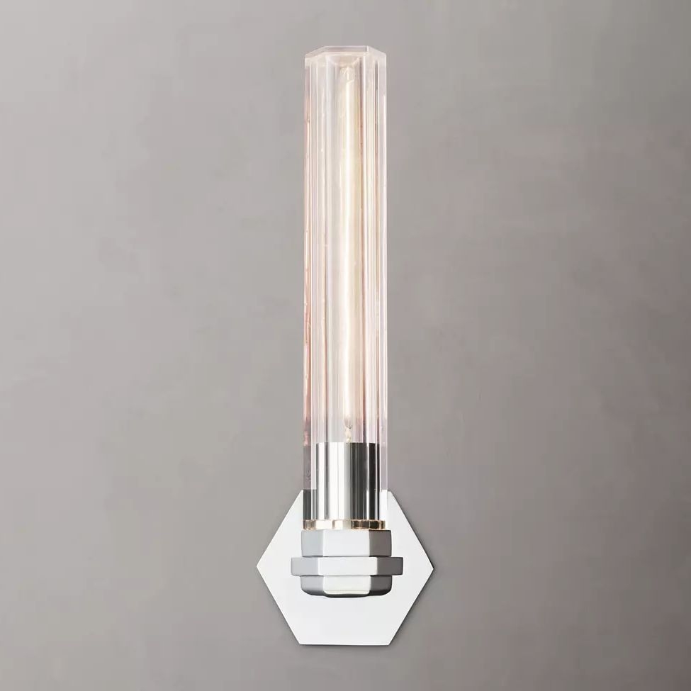 Demeris Precision Crystal Wall Sconce