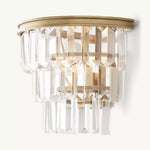 Almerex Structured Crystal Wall Sconce