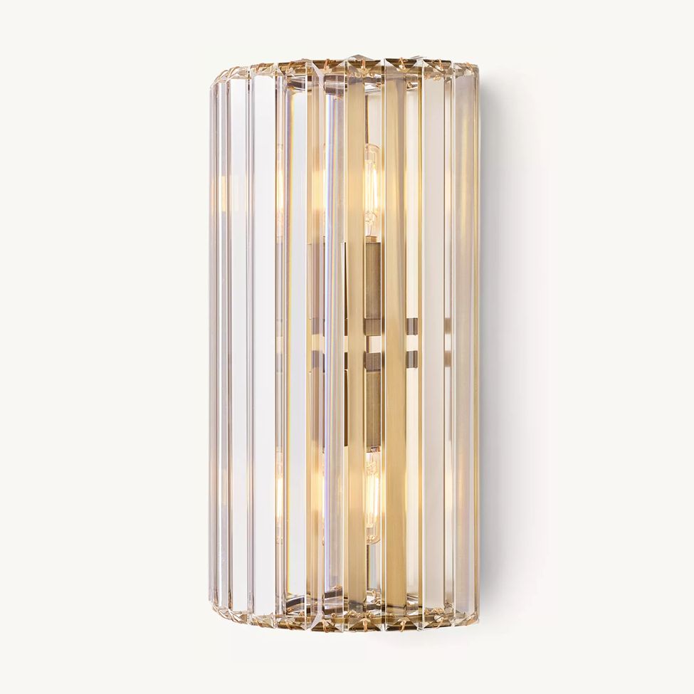 Ellorae Gleam Crystal Wall Sconce