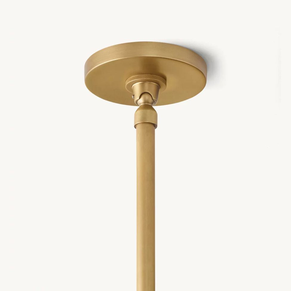 Blairon Alabaster Plane Round Chandelier