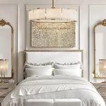 Blairon Alabaster Plane Round Chandelier