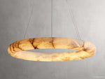Halima Alabaster Gleam Halo Chandelier