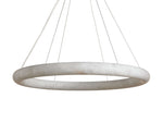 Halima Alabaster Gleam Halo Chandelier
