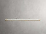 Halima Alabaster Gleam Linear Chandelier