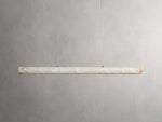Halima Alabaster Gleam Linear Chandelier