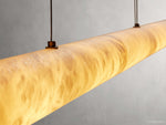 Halima Alabaster Gleam Linear Chandelier