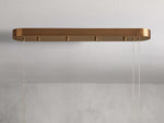 Halima Alabaster Gleam Linear Chandelier