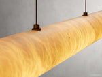 Halima Alabaster Gleam Linear Chandelier