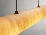 Halima Alabaster Gleam Linear Chandelier