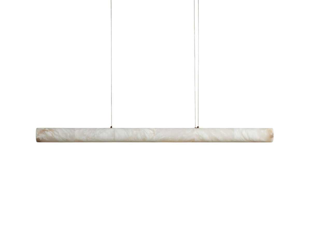 Halima Alabaster Gleam Linear Chandelier
