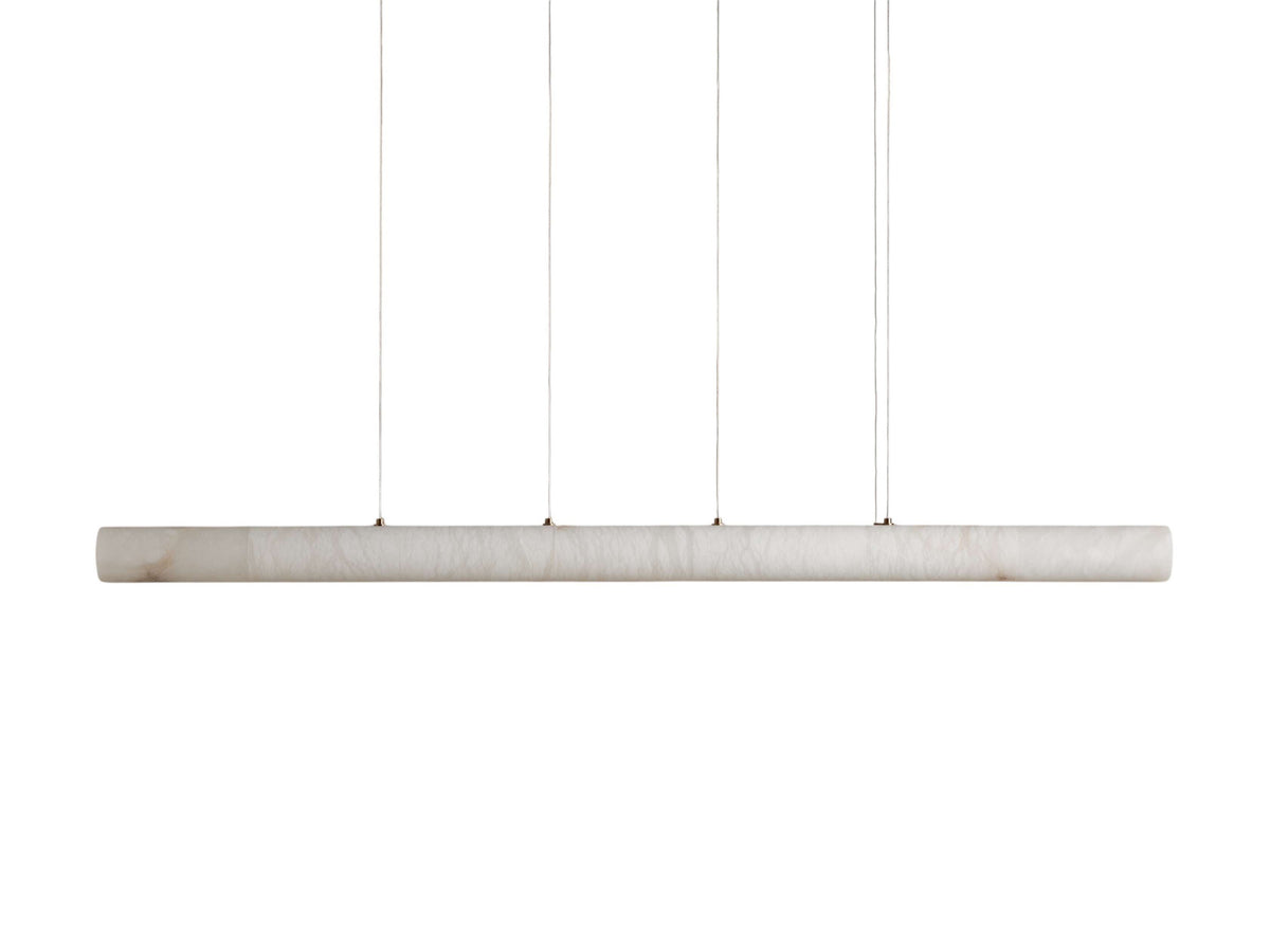 Halima Alabaster Gleam Linear Chandelier
