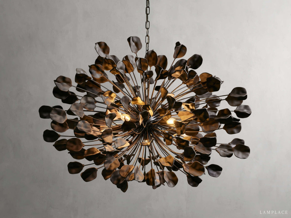 Lunaria Hushed Bloom Round Chandelier