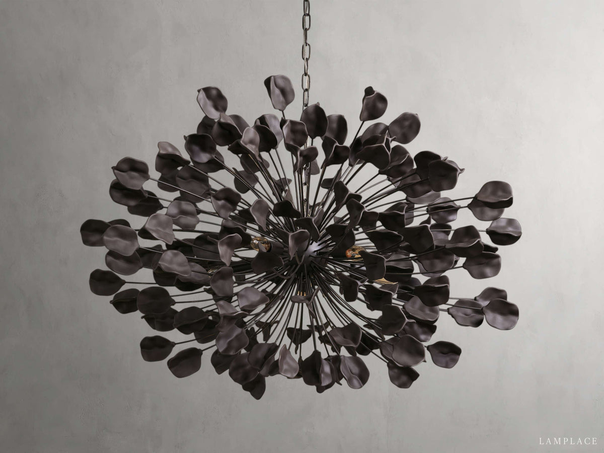 Lunaria Hushed Bloom Round Chandelier