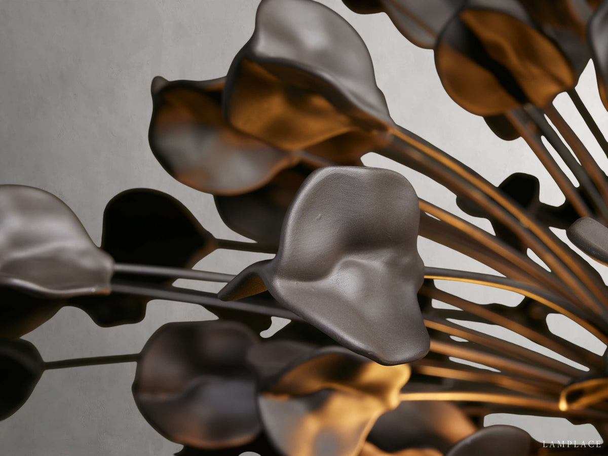 Lunaria Hushed Bloom Round Chandelier