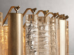 Neve Cascade Glass Round Chandelier