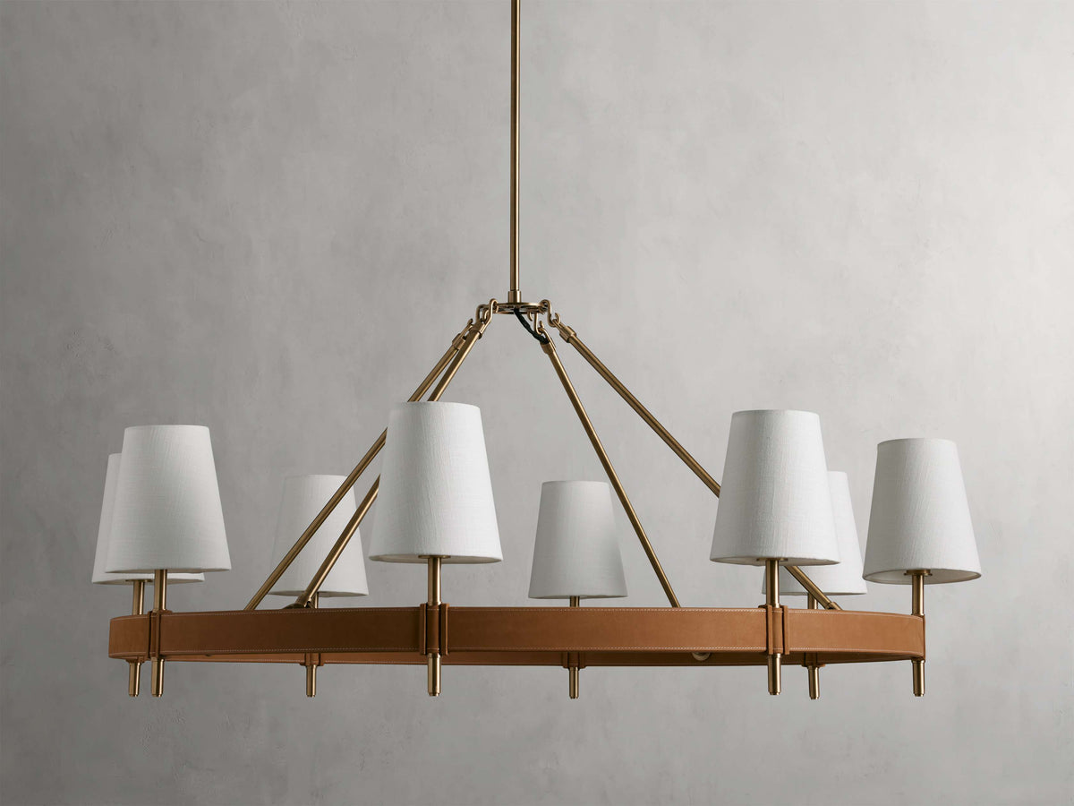 Hastings Vintage Crafted Round Chandelier