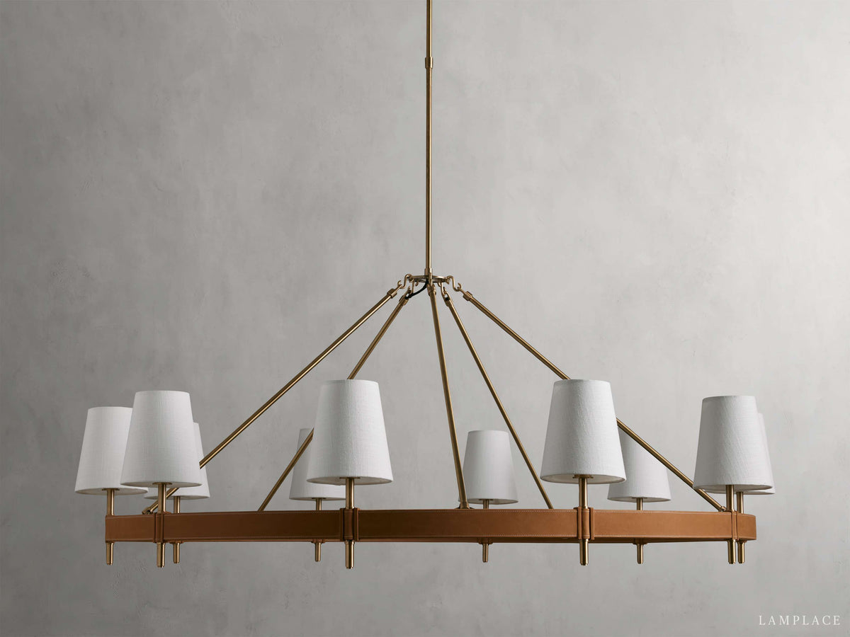 Hastings Vintage Crafted Round Chandelier