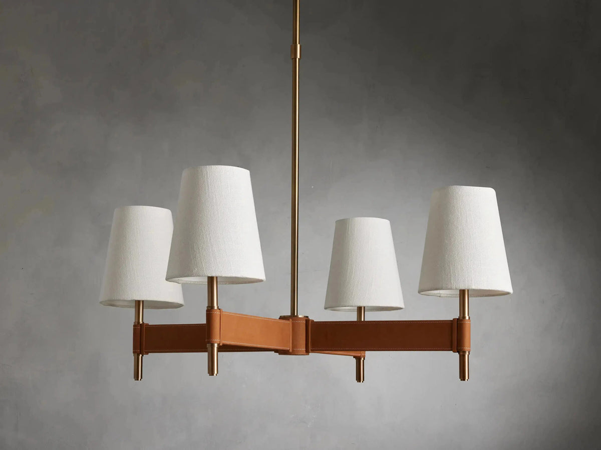 Hastings Midcentury Modern Round Chandelier