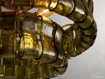 Ghiaccio Textured Glass Flush Mount