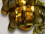 Ghiaccio Textured Glass Wall Sconce