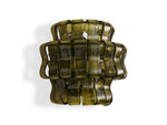 Ghiaccio Textured Glass Wall Sconce