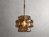 Ghiaccio Textured Glass Pendant Light