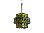 Ghiaccio Textured Glass Pendant Light