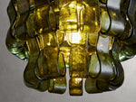 Ghiaccio Textured Glass Pendant Light