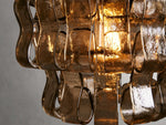 Ghiaccio Textured Glass Pendant Light