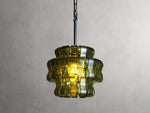 Ghiaccio Textured Glass Pendant Light