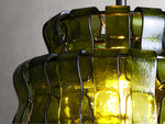 Ghiaccio Textured Glass Pendant Light