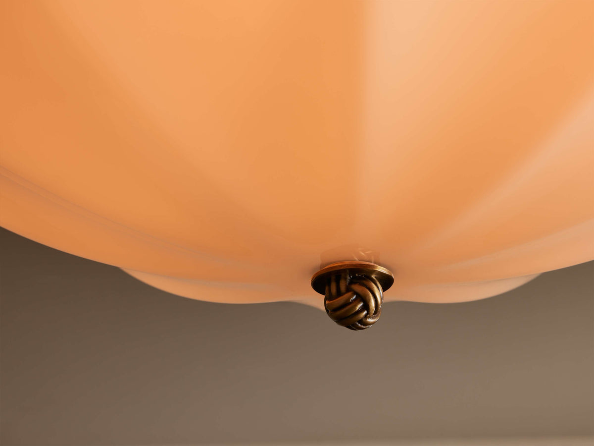 Agnes Strand Glass Flush Mount