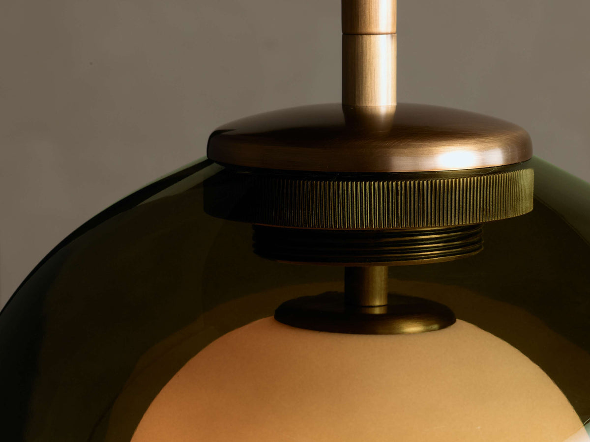 Romy Porcelain Glow Pendant Light