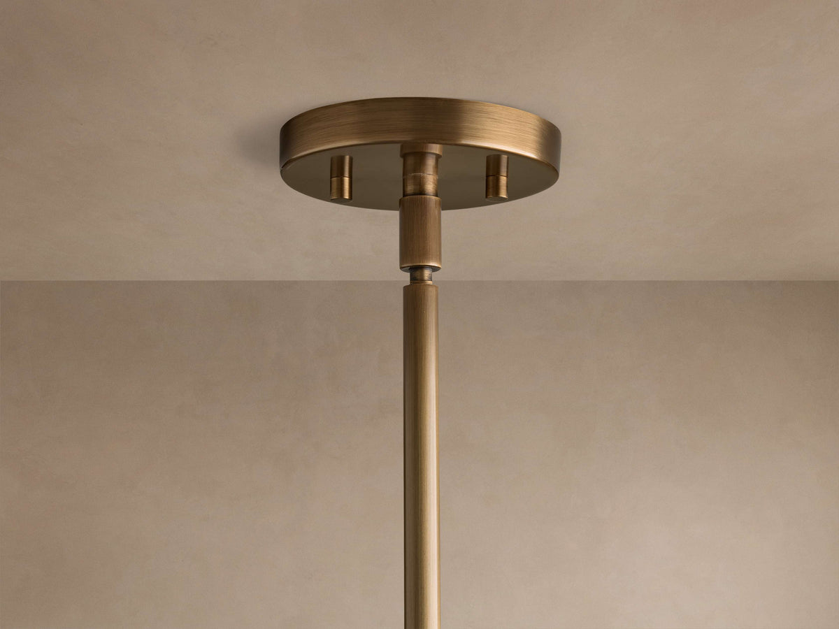 Romy Porcelain Glow Pendant Light