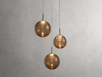 Casen Artisanal Glass Round Chandelier