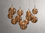 Casen Artisanal Glass Round Chandelier