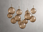 Casen Artisanal Glass Round Chandelier