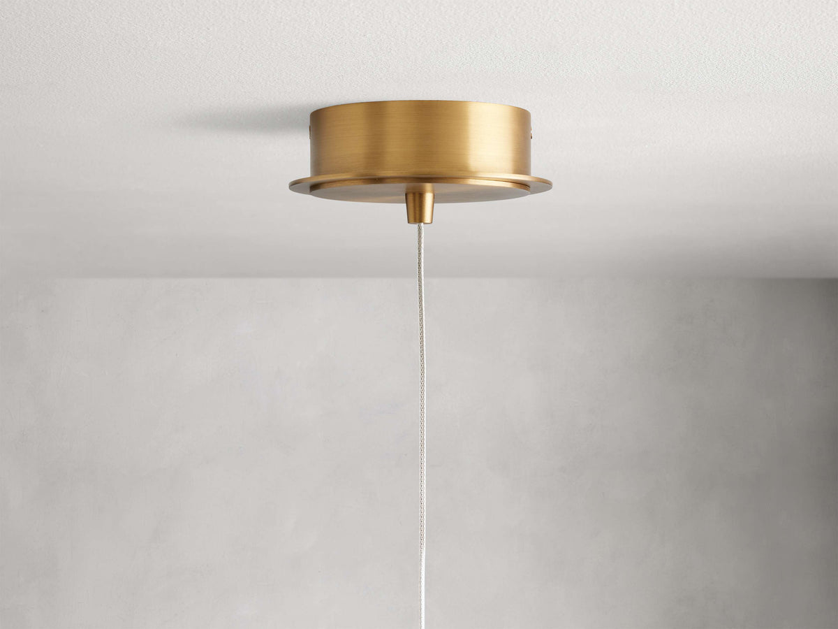 Casen Artisanal Glass Pendant Light