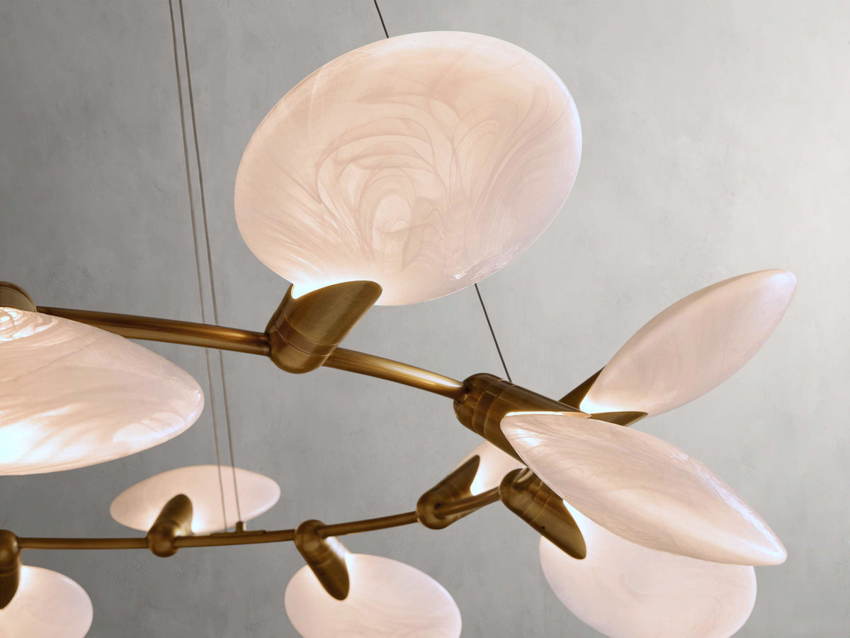 Lyla Floral Whisper Round Chandelier