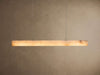 Halima Alabaster Veined Linear Chandelier