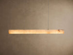 Halima Alabaster Veined Linear Chandelier