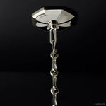 Monclair Radiant Crystal Round Chandelier 48"