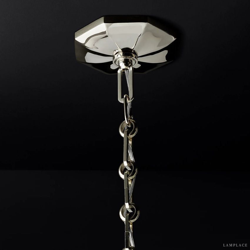 Monclair Radiant Crystal Round Chandelier 36"