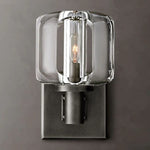 Demaret Sculpted Crystal Wall Sconce